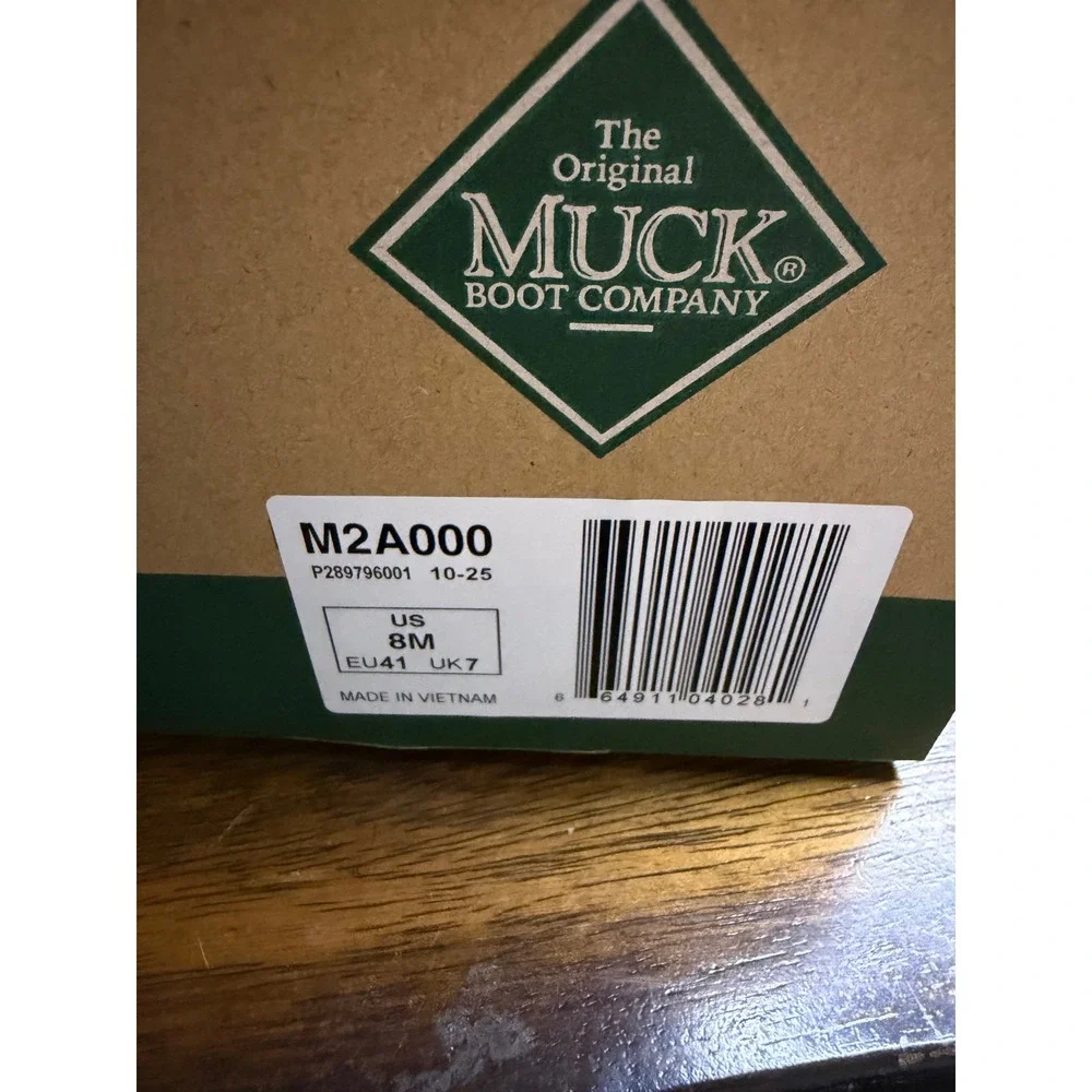 Muck Boot Company Muckster II Mens Waterproof Rubber Garden Boots Black sz8